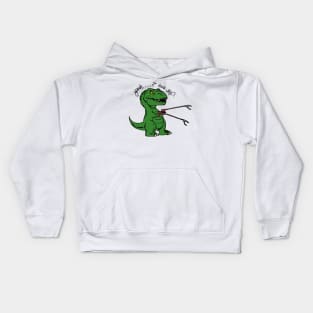 T-Rex Evolved (Child-Friendly Version) Kids Hoodie